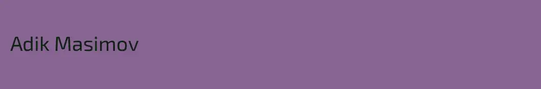 Adik Masimov